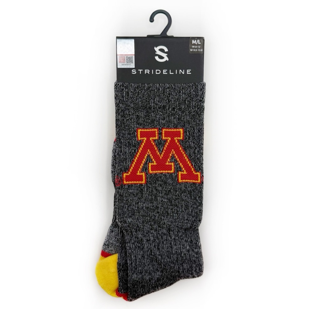 Minnesota Golden Gophers Crew Socks Mens Womens NCAA College Football Fan Gear